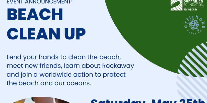 Hands Across the Sand & Beach Cleanup with 350Brooklyn & Artichoke Dance Company