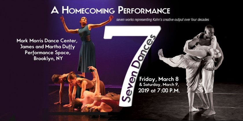 "Seven Dances," a homecoming performance by Hannah Kahn Dance Company