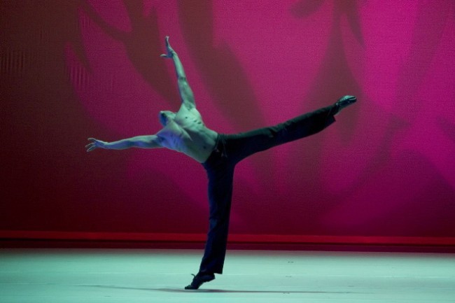 Dancer Vernard J. Gilmore in REFLECTIONS IN D (1962)-Choreography by Alvin Ailey, Re-staged by Judith Jameson. Music Composed by Duke Ellington.