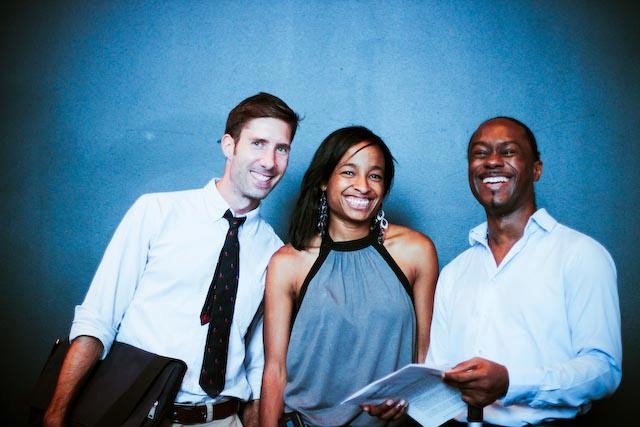 Dean Kurth, Yasmine Fequiere,Associate Artistic Director and Safi Thomas,Artistic Director and Founderof the Hip Hop Conservatory;Photo AK47 Division