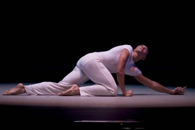 AAADT Dancer Clifton Brown in the  I Wanna Be Ready section of REVELATIONS.