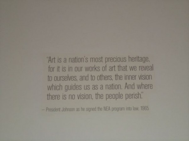 The Public Theater- An Inspiring Quote For All- President Lyndon Johnson