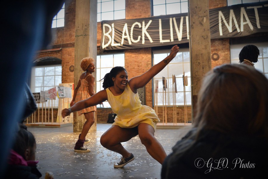 Sept 21 CollabFest Curated Artists Sydnie L. Mosley Dances; Photo: Oron Bell