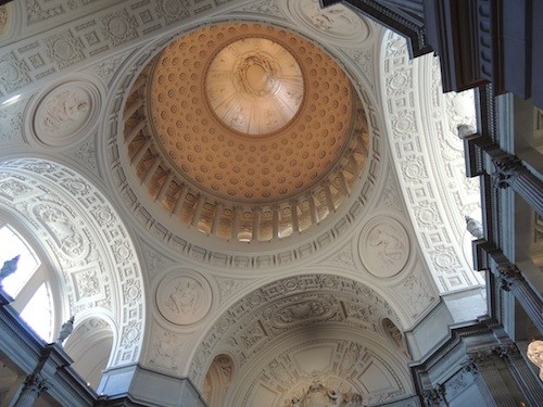 The Magnificent Ceiling in the Lobby of San Francisco's City Hall