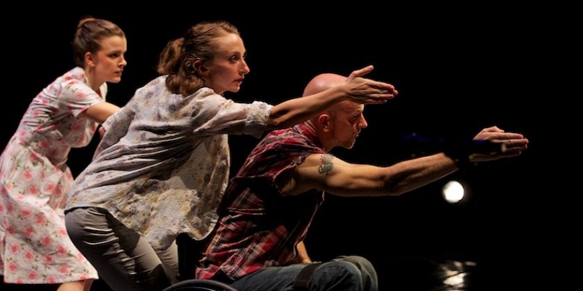 New York's Heidi Latsky Dance and California's AXIS Dance Company Perform Together