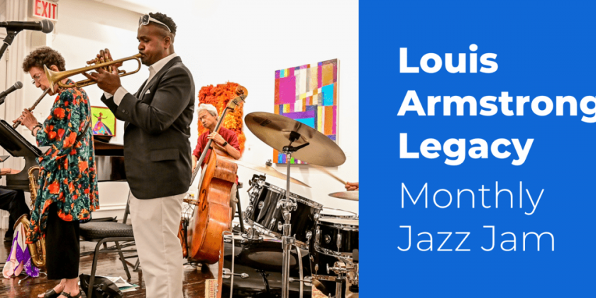 Louis Armstrong Legacy Monthly Jazz Jam for August 2023
