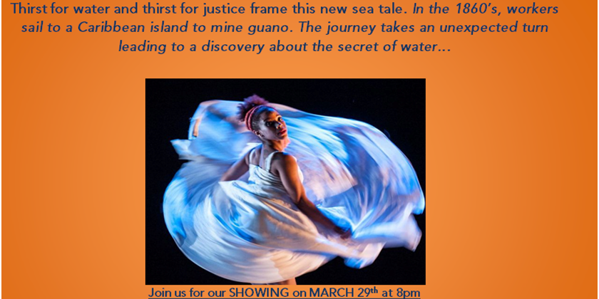 Peggy Choy Dance Invites you to a SHOWING and PREMIERE of THIRST