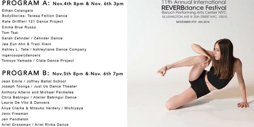 11th Annual REVERBdance Festival