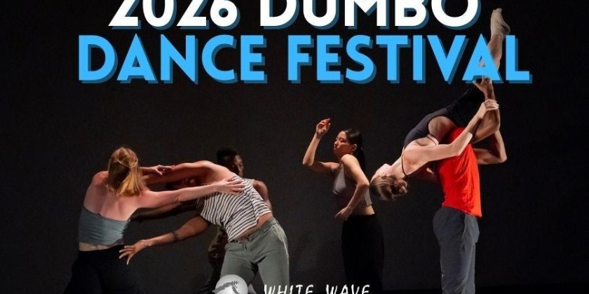 WHITE WAVE Dance Application for the 2026 DUMBO Dance Festival DEADLINE EXTENDED