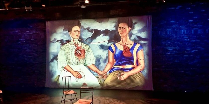 Frida Kahlo.  And Hopper Meets Caravaggio.