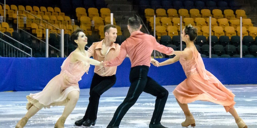 Ballet Legend Edward Villella & Acclaimed Ice Dancing Choreographer Douglas Webster Choreograph on Ice Dance International