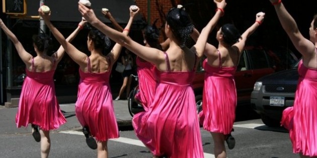 POSTCARDS: UNISON FETISH - Cupcake Cadets Invade The West Village!