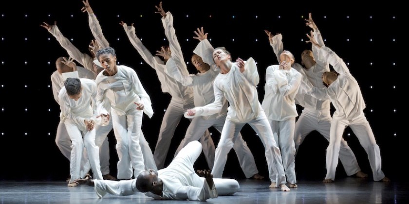 Impressions of the Alvin Ailey American Dance Theater in Robert Battle's "Awakening"