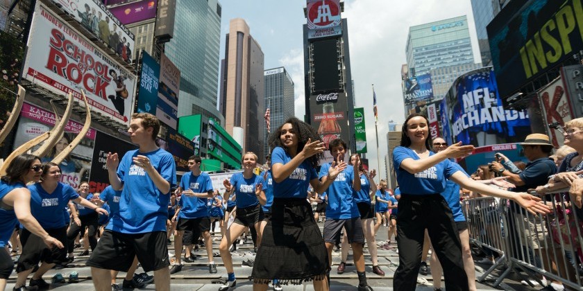 TAP IT OUT: An Outdoor Tap Dance Event in Times Square (FREE)