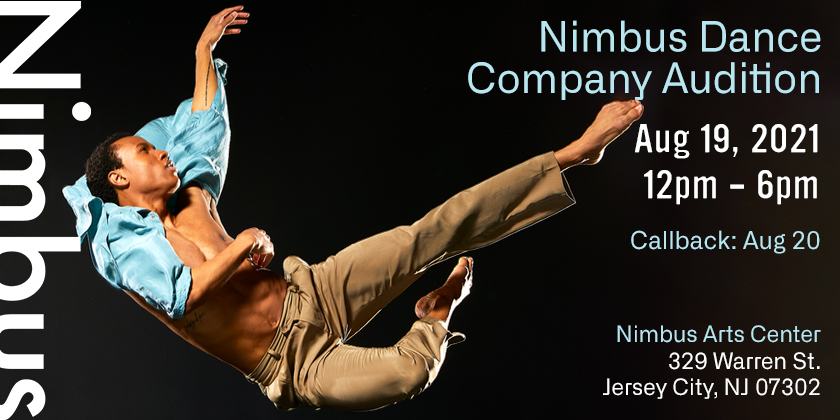 JERSEY CITY, NJ: Nimbus Dance Company Audition