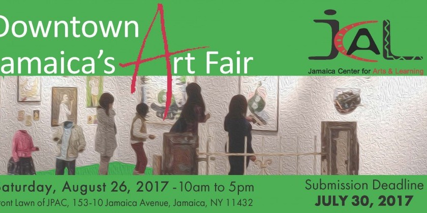 First Serve! Calling All Artists! Downtown Jamaica Art Fair