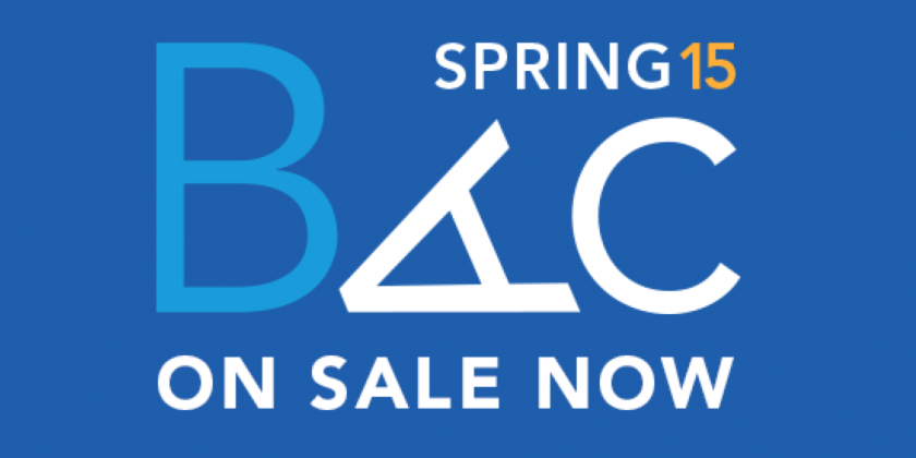 BAC's 10th Anniversary Spring 2015 Season