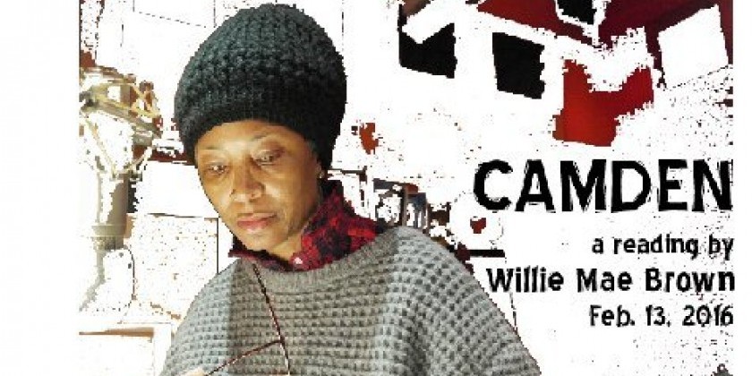 Black History Month: Willie Mae Brown reads "Camden" at Tabla Rasa