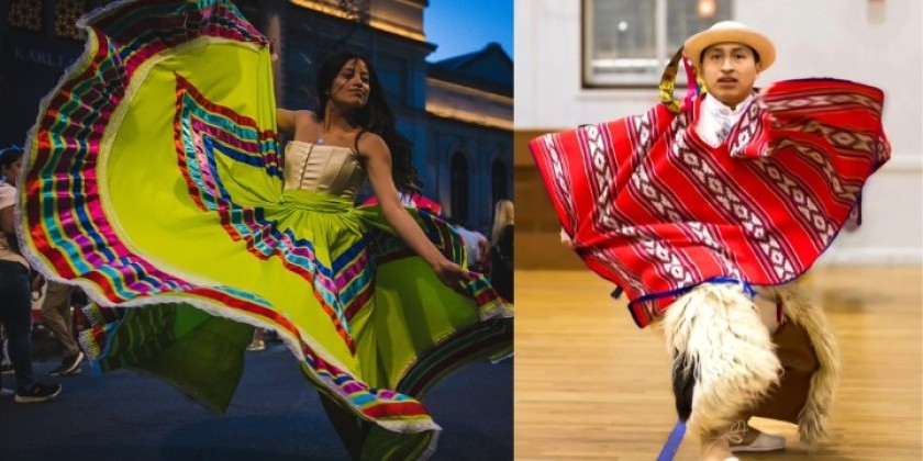 Class Xchange #1: Mexican Folkloric Dance and Traditional Ecuadorian Dance at Modega Studio