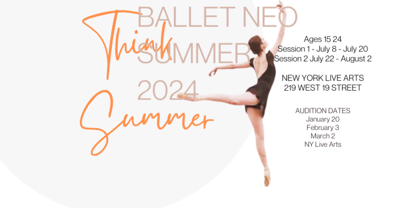 Ballet Neo Summer Intensive Auditions