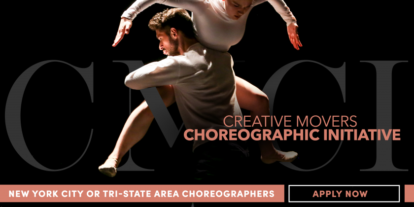 Joffrey Ballet Concert Group's new Creative Movers Choreographic Initiative (DEADLINE: AUG 1)