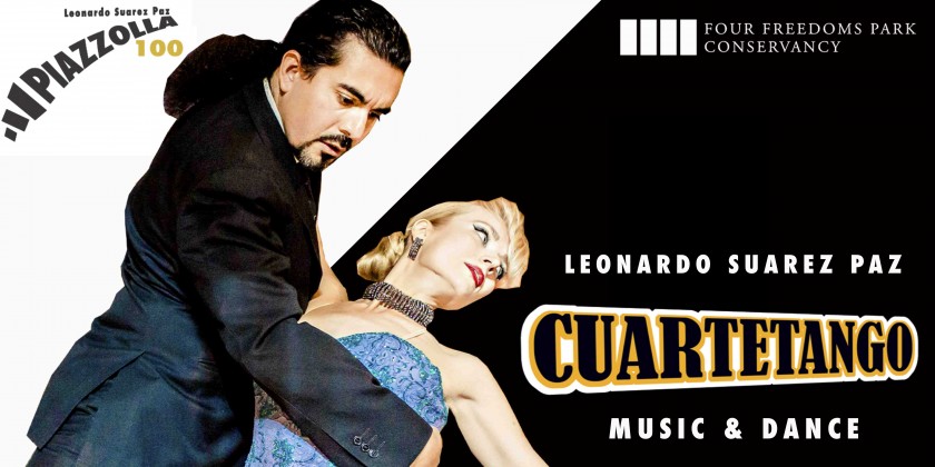 PIAZZOLLA 100: Cuartetango Music & Dance (FREE)