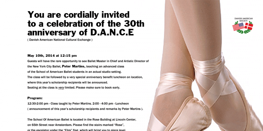 D.A.N.C.E 30th INVITATION‏ 