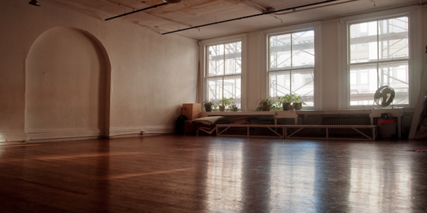 Movement Research Studio Availability for March, April, May & June