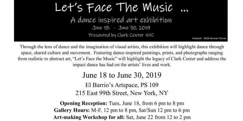 Let's Face the Music..... A dance inspired art exhibition