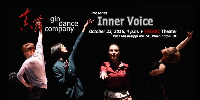 WASHINGTON, DC: Gin Dance Company Presents "Inner Voice"