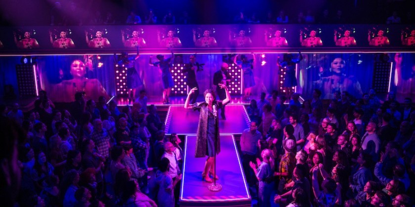 IMPRESSIONS: David Byrne’s Imelda Marcos Bio-Musical "Here Lies Love" with Choreography by Annie-B Parson is Impressively Immersive