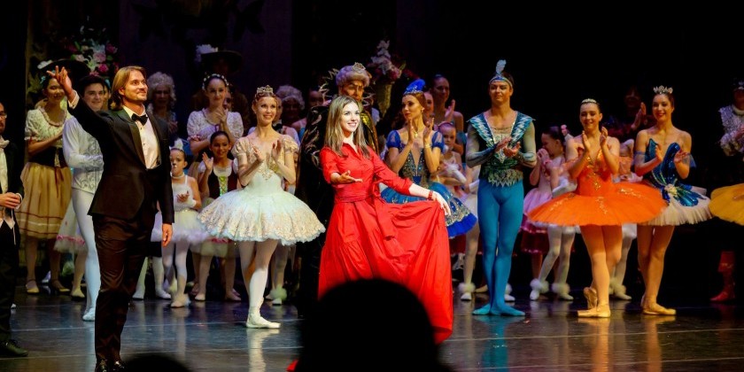 NEWARK, NJ: State Ballet Theater of Ukraine Performs "Sleeping Beauty" at NJPAC