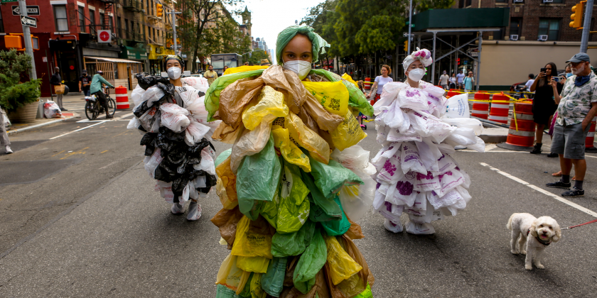 IMPRESSIONS: Jody Sperling/Time Lapse Dance's “Plastic Harvest” at Amsterdam Eco/Arts Festival 