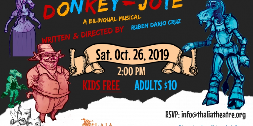 Thalia Spanish Theatre Presents with Patty Cake Theater "DONKEY JOTE"