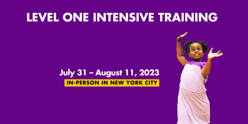 National Dance Institute: LEVEL ONE INTENSIVE TRAINING in July & August (DEADLINE: JULY 7)