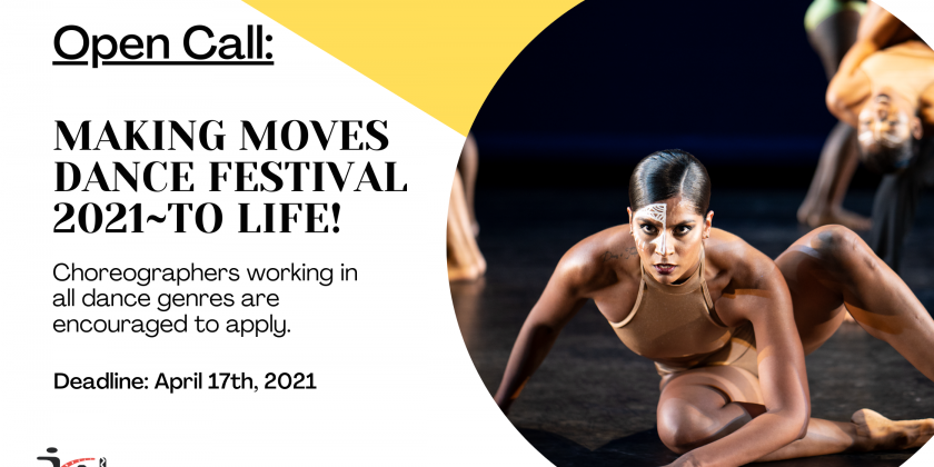 DANCE NEWS: Jamaica Center for Arts & Learning Announces Open Call for MAKING MOVES DANCE FESTIVAL 2021
