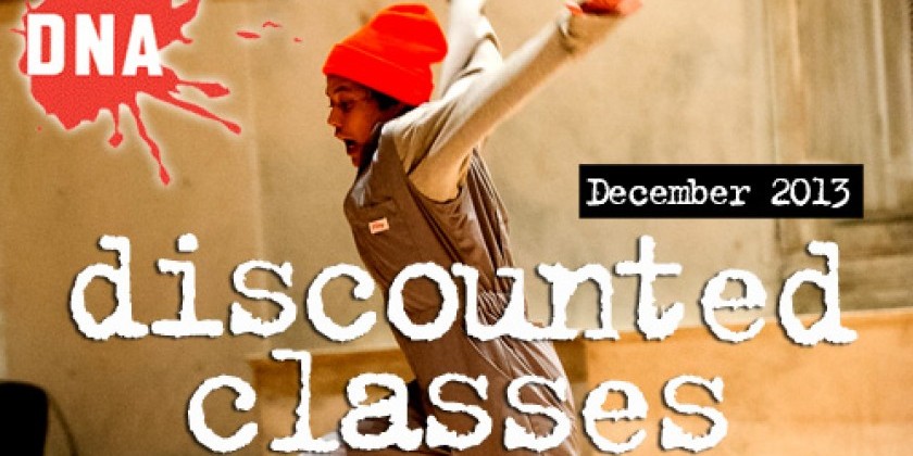 Discounted Classes from Movement Research for DNA Students