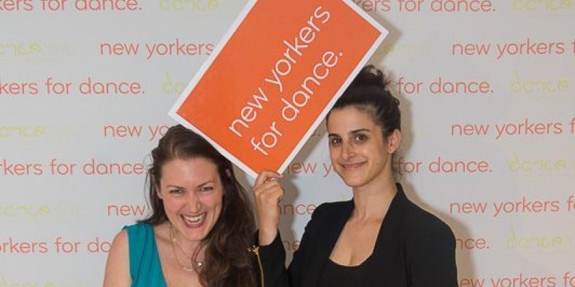 Dance/NYC launches "New Yorkers for Dance" campaign