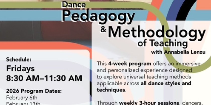Dance Pedagogy & Methodology of Teaching by Anabella Lenzu