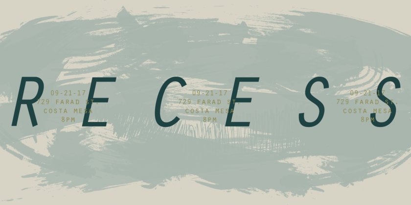 COSTA MESA, CA: The Assembly Dance presents "RECESS"