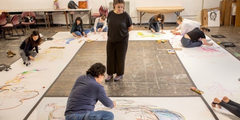 Anabella Lenzu Leads Performance Drawing Workshop (ONLINE)