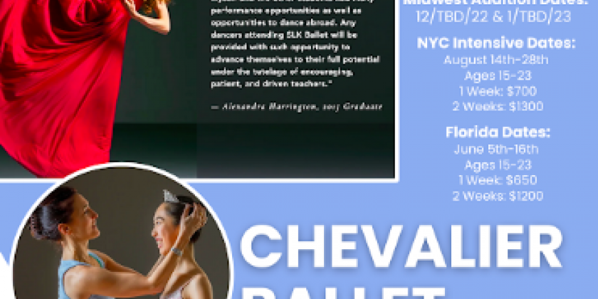 Chevalier Ballet Summer Intensive and Conservatory Auditions