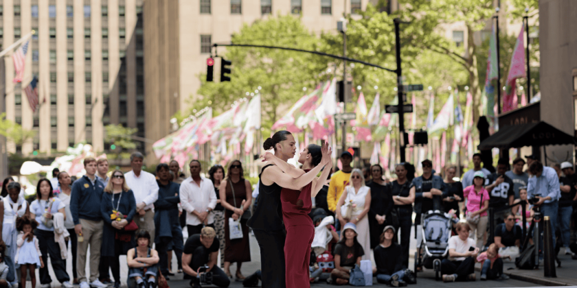 Spring is Blooming at Rockefeller Center