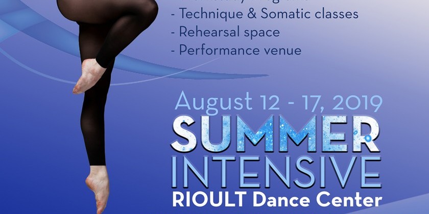 Summer Intensive [August 12-17, 2019] at RIOULT Dance Center