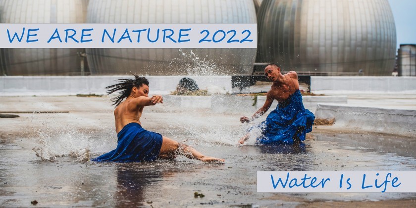 NOoSPHERE Arts presents "WE ARE NATURE: WATER IS LIFE," a Site-Specific Dance Performance with Live music and Art