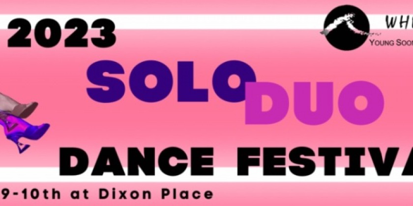 WHITE WAVE Dance Applications Now Open for 7th Annual SoloDuo Dance Festival - Early Bird Applications Due September 16, 2022