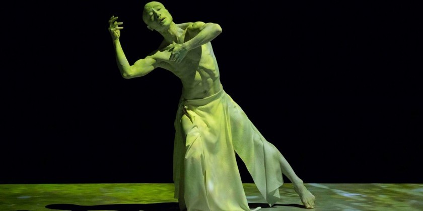 Vangeline Theater presents Dai Matsuoka, principal dancer with celebrated butoh company Sankai Juku