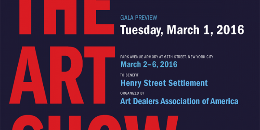 Save the Date: The Art Show Gala Preview