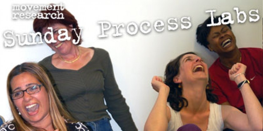 This week at Movement Research: Jeremy Nelson, Ori Flomin, and Antonia Baehr's Workshop on Laughter‏