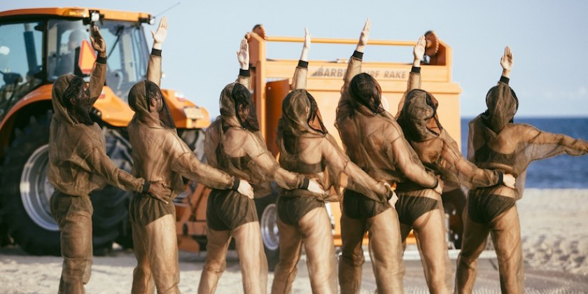 The Dance Enthusiast Hits The Beach to Sasha Okshteyn's Beach Sessions Presentation of Madeline Holland's "Arena" 